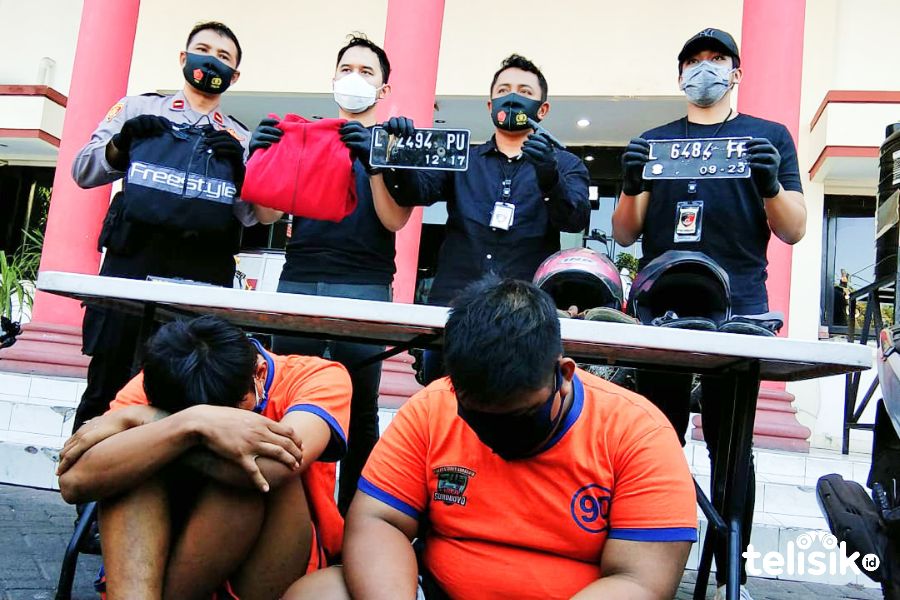 Beraksi di 8 Tempat, Pelaku Curat Dibekuk Usai Curi Motor