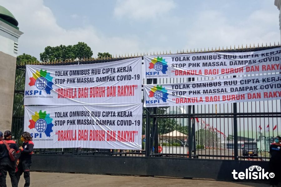 Demo Tolak RUU Omnibus Law, Ketua KSPI: Penghisap Darah Rakyat