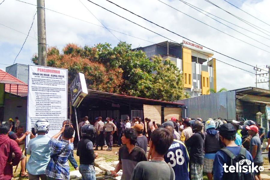 Dihadang Warga, Lahan Sengketa Berhasil Dieksekusi