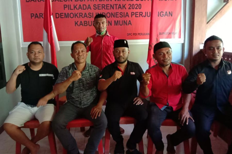 DPC PDIP Muna Tegak Lurus Terhadap Keputusan DPP