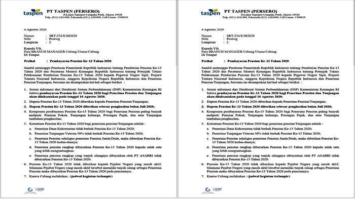 Gaji ke-13 Cair 10 Agustus, Hanya untuk Eselon Tiga ke Bawah