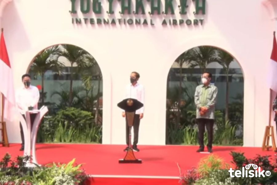 Jokowi Resmikan Bandara Yogyakarta Internasional Airport