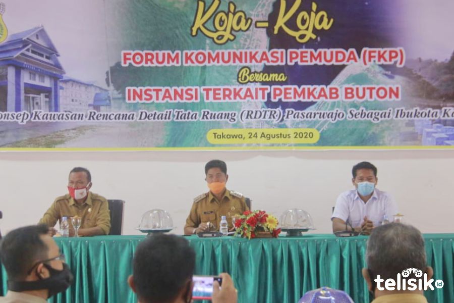 Koja-Koja FKP Buton Bahas Konsep Tata Ruang Pasarwajo