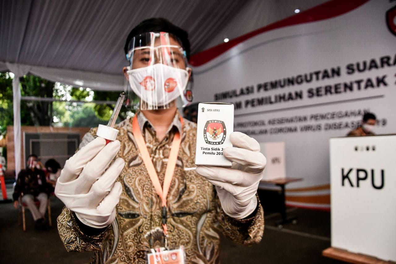 KPU Sultra akan Gelar Simulasi Pemungutan Suara dengan Protokol COVID-19
