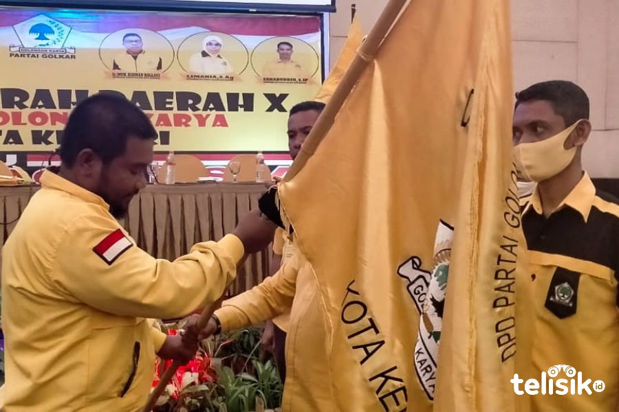 LM Inarto Terpilih Aklamasi jadi Ketua Golkar Kendari