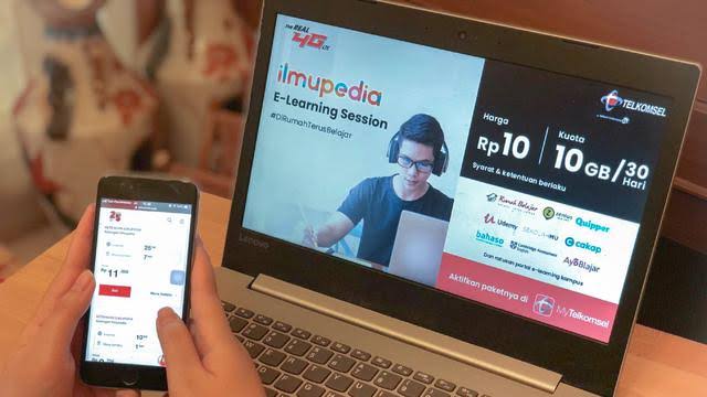Paket Internet Belajar Murah Telkomsel 10 GB Bisa Dibeli sampai Desember
