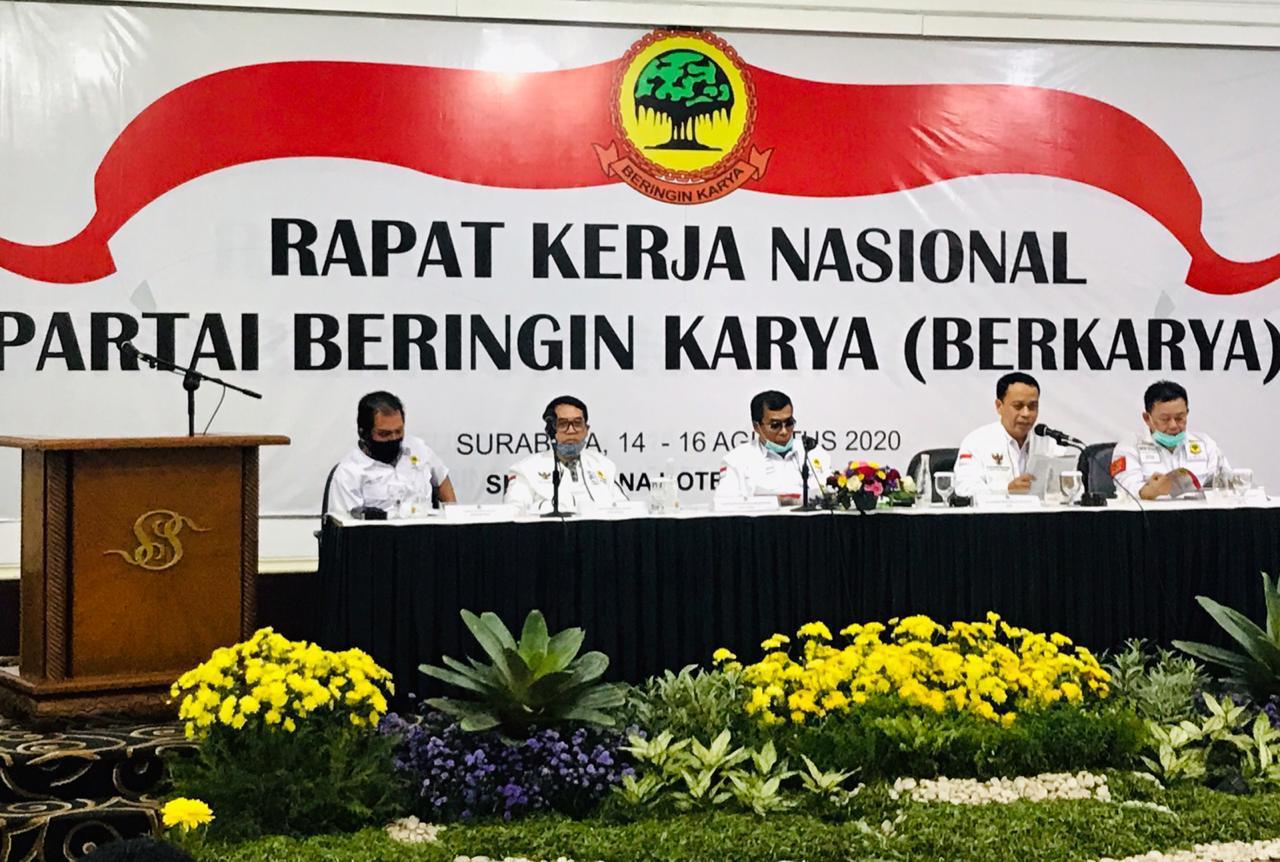 Pasca Munaslub, Partai Berkarya Gelar Rakernas