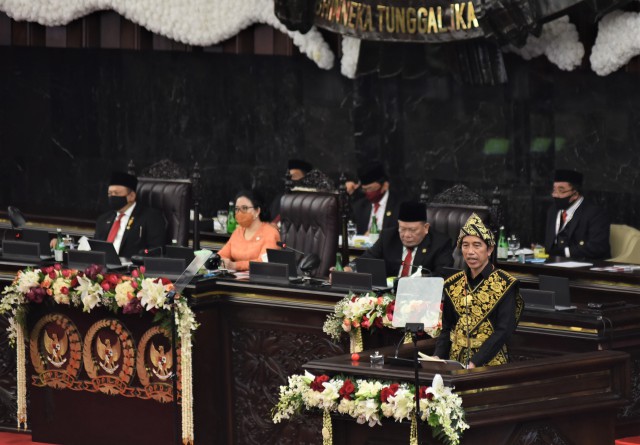 Pidato Jokowi: Krisis Harus Dibajak untuk Lompatan Kemajuan