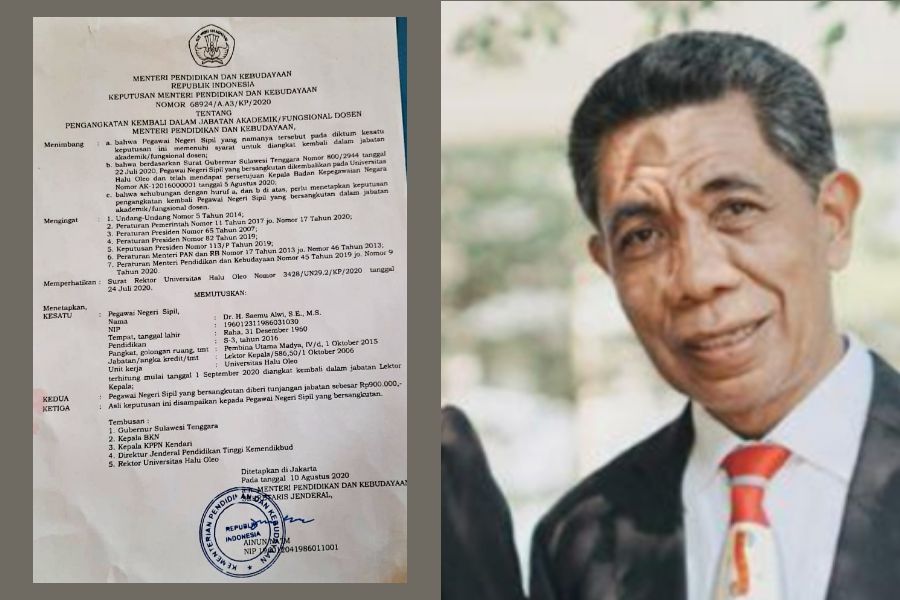 Saemu Alwi Di-nonjob?