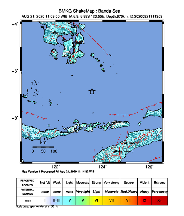 Selain Busel, Warga Mataram Juga Diguncang Gempa Bermagnitudo 6,9