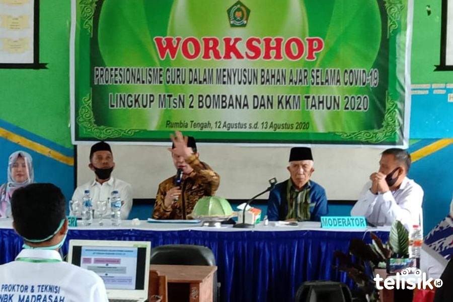 Siswa MTsN 02 Bombana Dapatkan Bantuan Kouta Internet Gratis