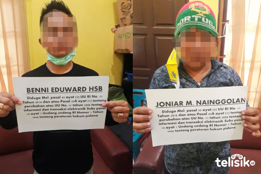 Tuduh Polisi Nunggak Pajak, Dua YouTuber Ditangkap