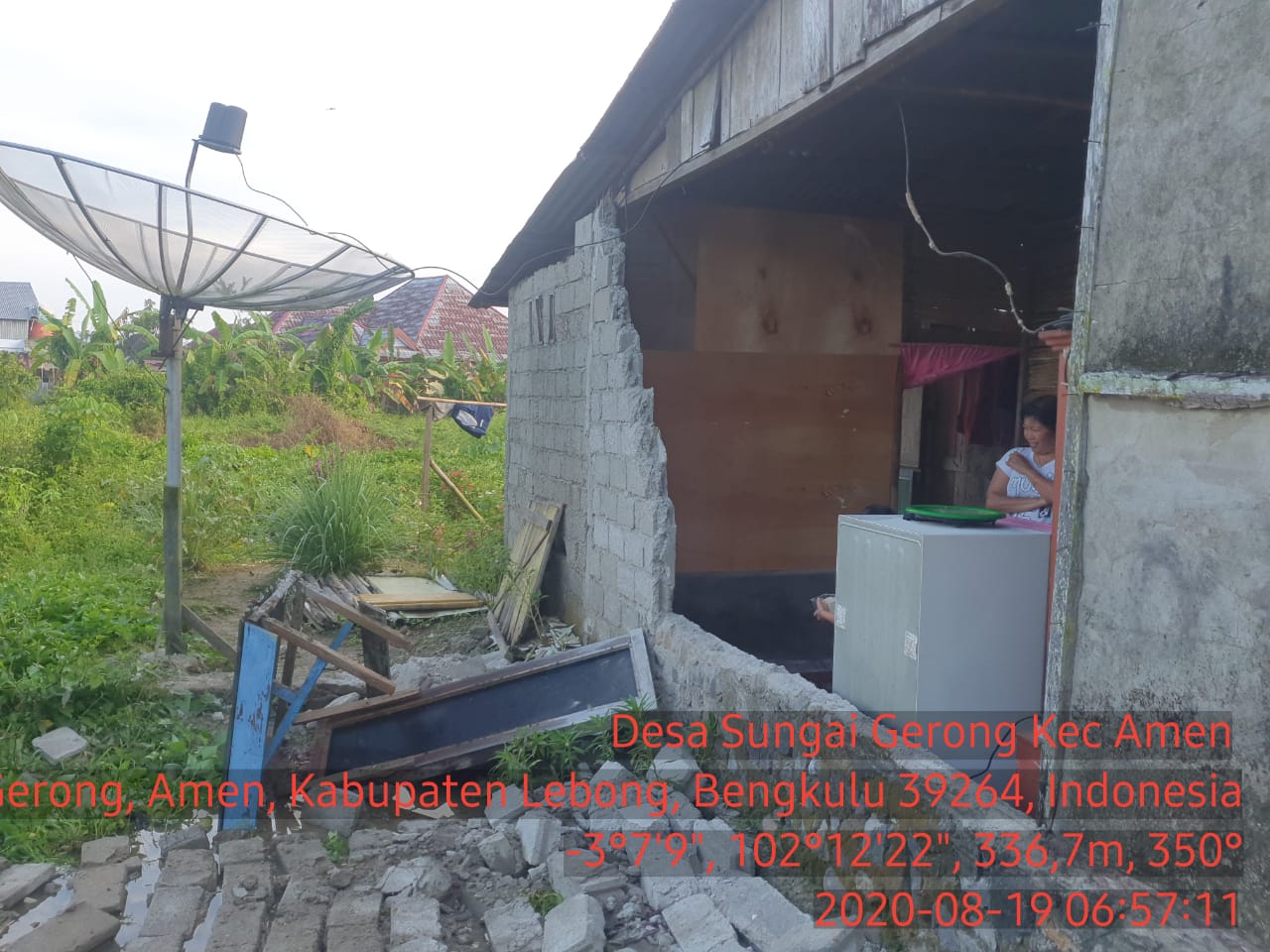 Warga Bengkulu Rasakan Gempa Kuat Magnitudo 6,6