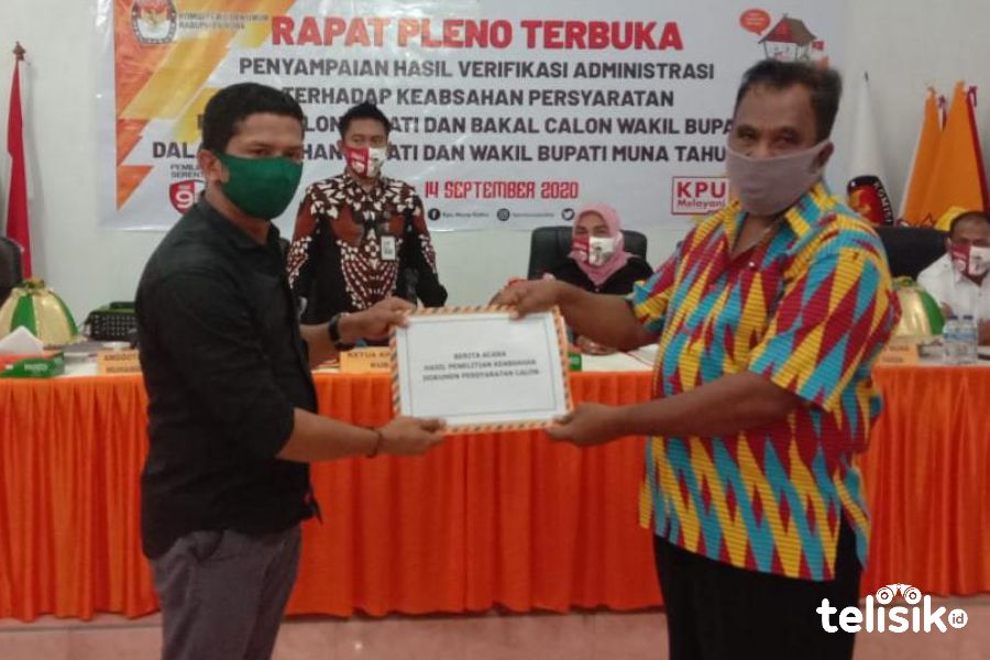 Berkas Persyaratan Rusman Emba Belum Memenuhi Syarat