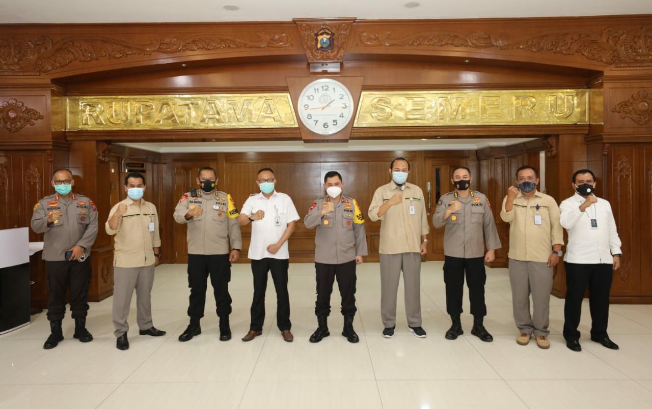 Bulog dan Polda Jatim Jamin Stok Pangan Aman sampai Akhir Tahun