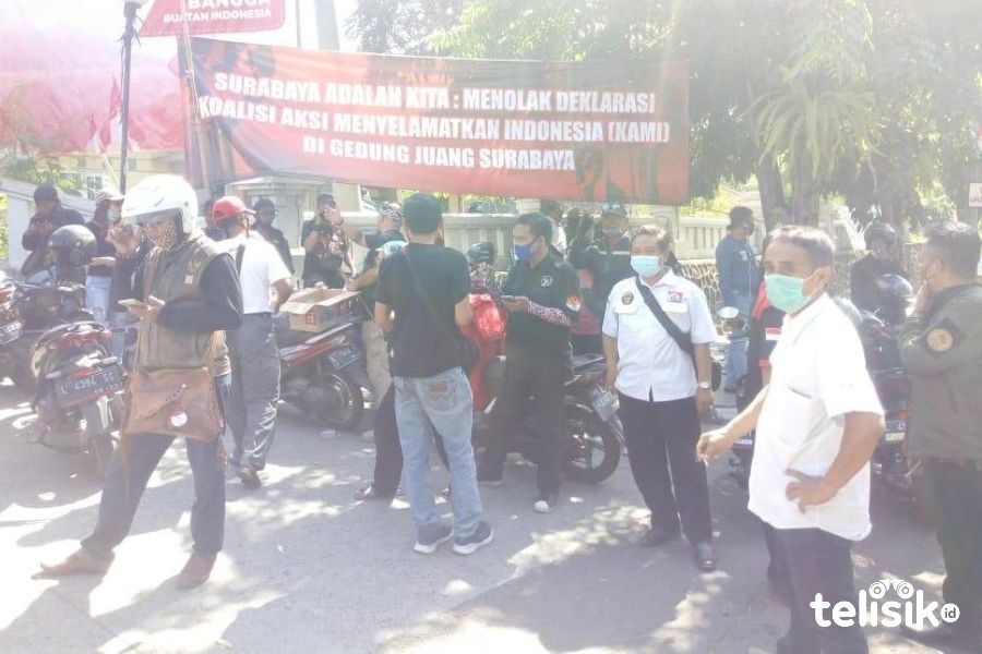 Dianggap Ancam Ketentraman, Elemen Surabaya Adalah Kita Tolak Deklarasi KAMI