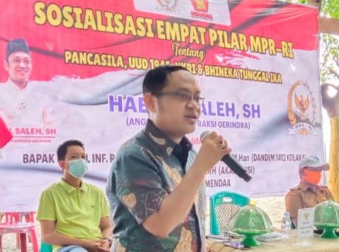 Haerul Saleh Sosialisasi Empat Pilar Kebangsaan