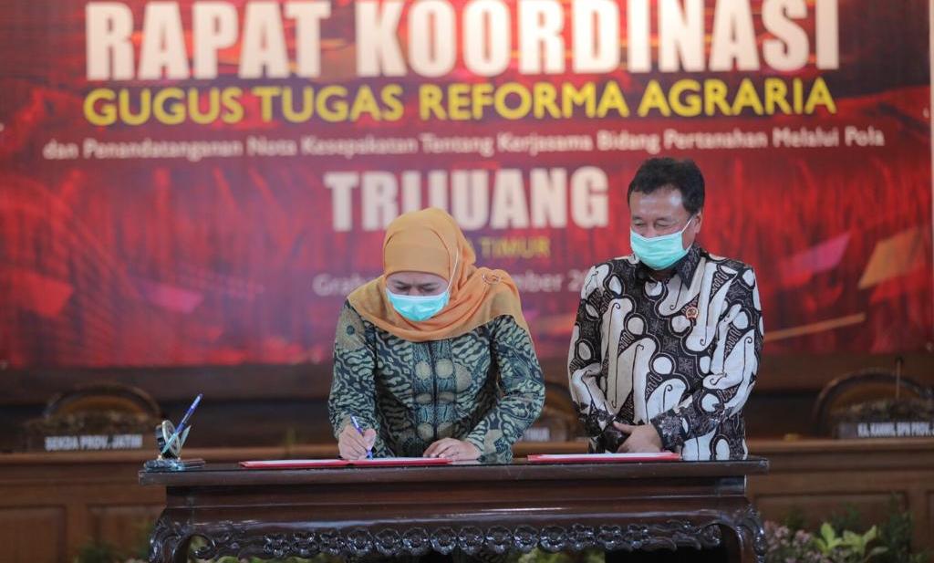 Jatim Pilot Project Reforma Agraria Pemetaan Tanah Berbasis Desa