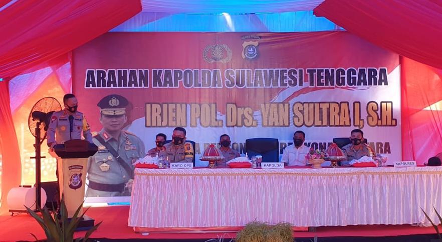 Jelang Pilkada, Kapolda Sultra Ingatkan Polri Harus Netral
