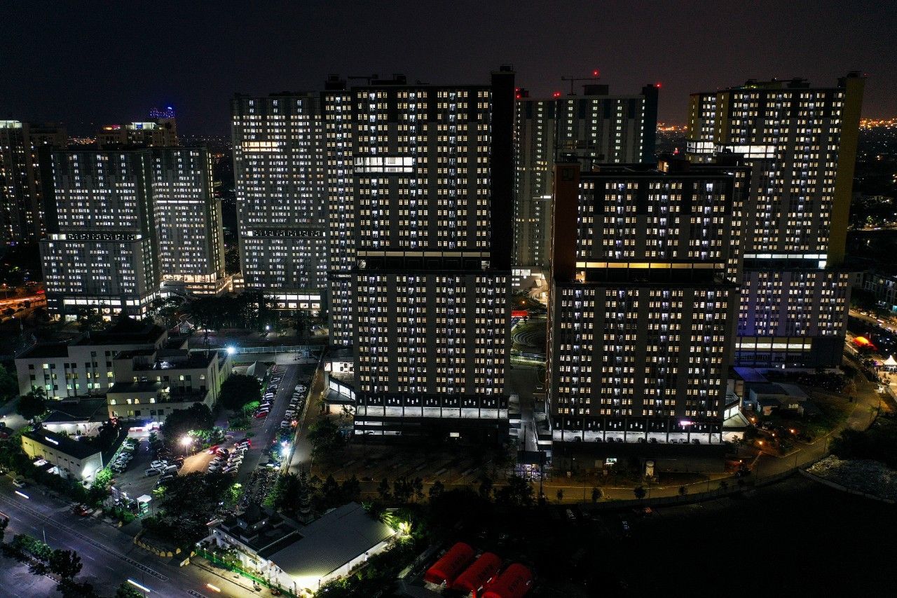 Masuki Hari Kedua, Tower 4 Flat Isolasi Mandiri Wisma Atlet Terisi 34 Persen