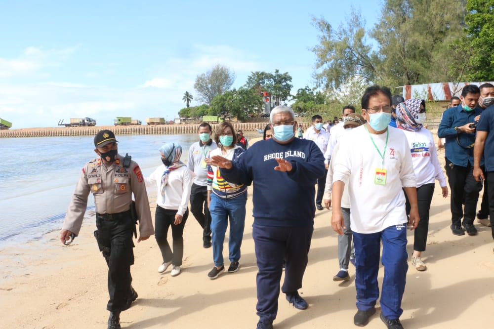 Menteri ATR BPN Apresiasi Gubernur Sultra Bangun Kawasan Wisata Toronipa