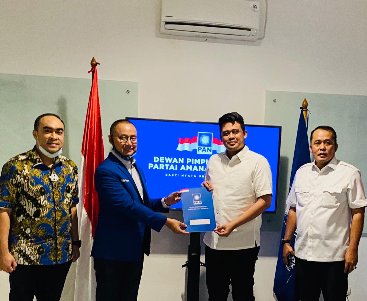 PAN Resmi Dukung Menantu Jokowi di Pilkada Medan