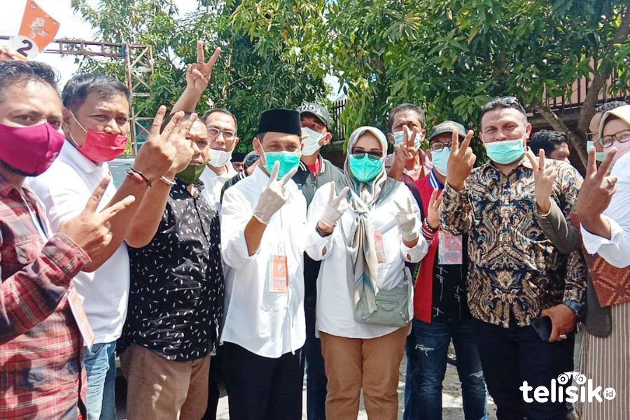 Pasangan HATI Dapat Nomor Urut Dua, Haliana: Bagus Sekali