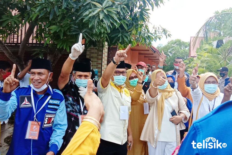 Pengundian Nomor Urut, Pasangan HALO Nomor Satu, HATI Nomor Dua