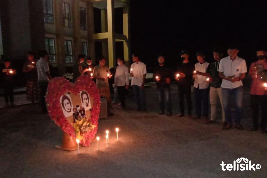 Peringati Setahun Wafatnya Randi dan Yusuf, Mahasiswa di Muna Gelar Istighasah