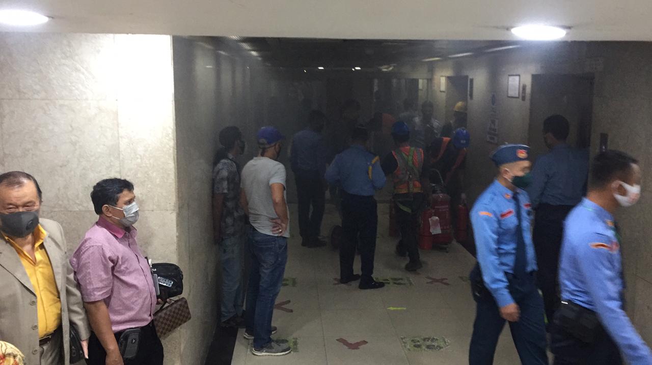 PT APS dan Sekjen DPR RI Bantah Ada Kebakaran di Gedung Nusantara I