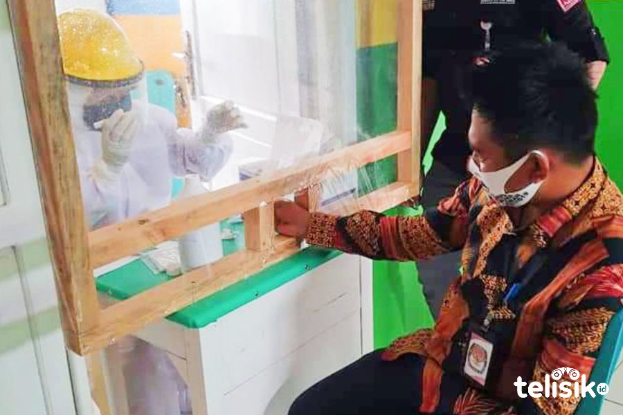 Rapid Test Komisioner KPU Muna Non Reaktif