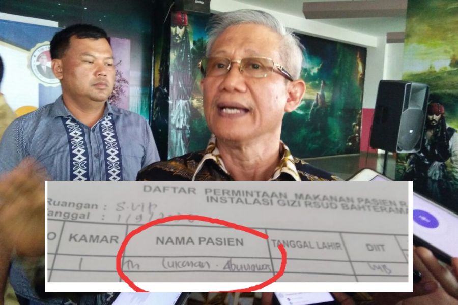Usai Diisukan COVID-19, Lukman Abunawas Masuk RS Bahteramas