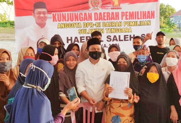 Usai Dilantik Jadi Anggota DPR RI, Haerul Saleh Kunjungi Dapil