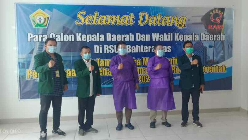 Usai Pendaftaran, Rusmin-Senawan Jalani Pemeriksaan Kesehatan