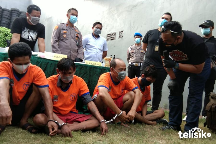 Amankan 8,9 Kg Sabu, Polrestabes Surabaya Bongkar Peredaran Jaringan Sumatera