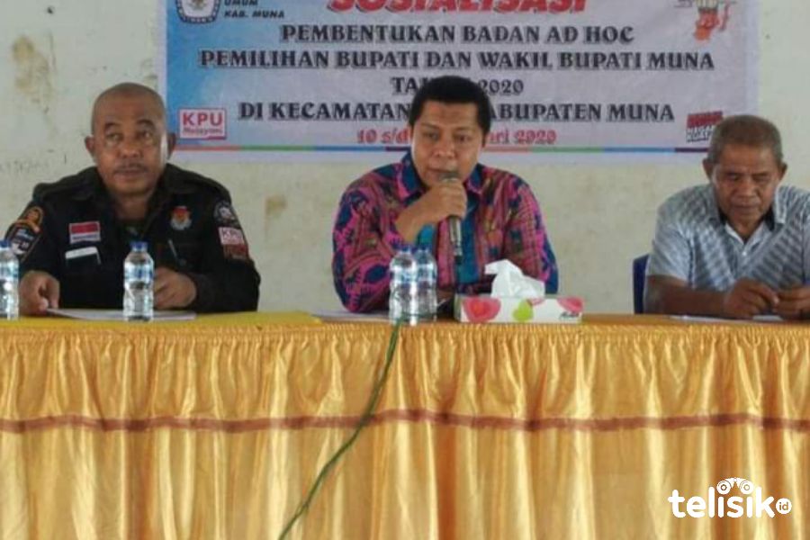 APK Paslon Telat Dicetak, Ini Alasan KPU Muna