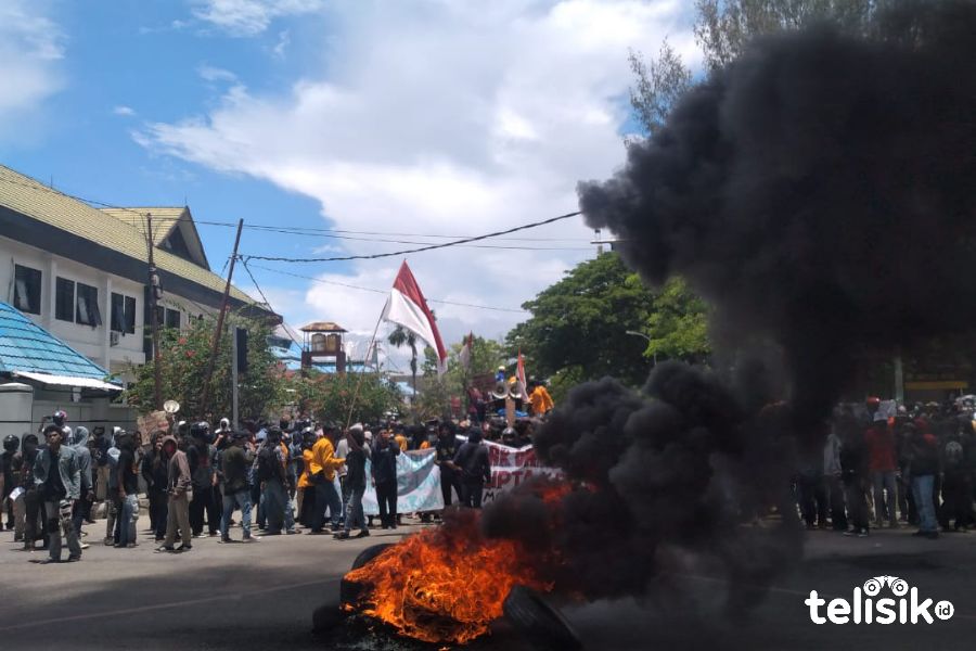 Demo Rusuh Tolak Omnibus Law jadi Sorotan Media Asing