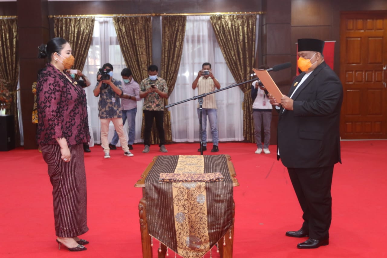 Dikukuhkan Jadi Bunda Baca, Agista Ali Mazi: Budaya Literasi Dimulai dari Rumah