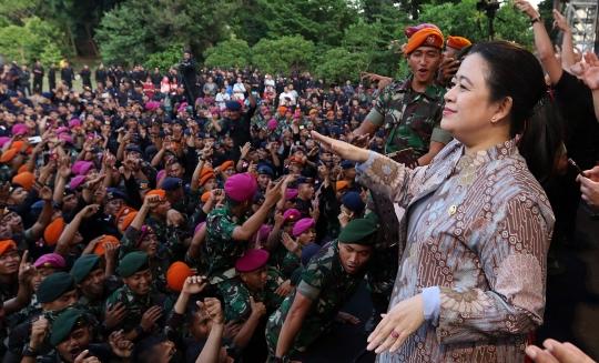 HUT Ke-75, Puan Maharani Sebut DPR Dukung Profesionalitas TNI