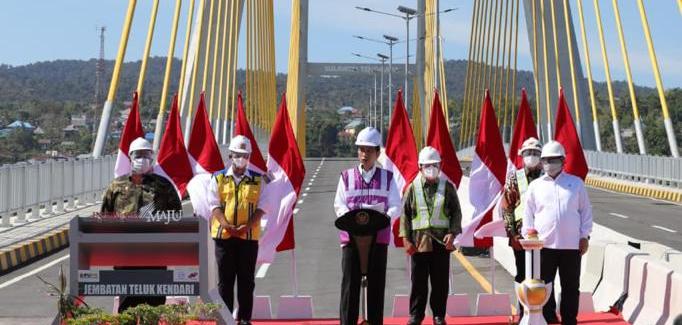 Jembatan Teluk Kendari Dukung Pengembangan Wilayah di Sultra