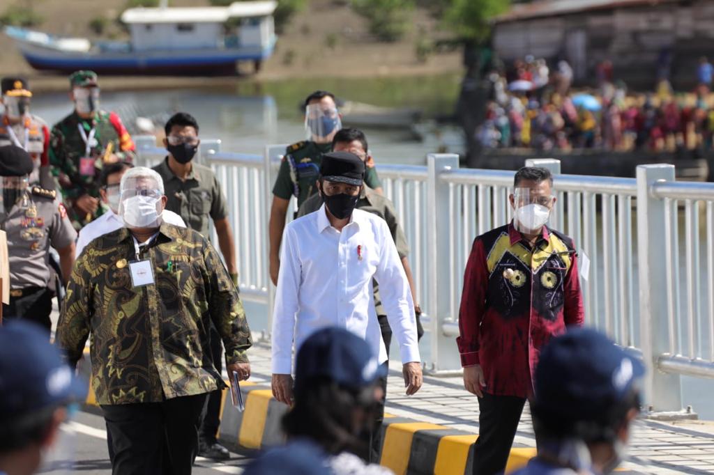 Kunjungan Presiden Protokol Kesehatan Ketat Diberlakukan