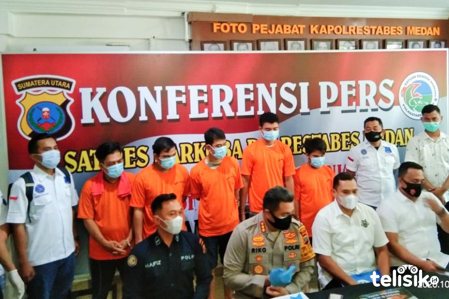 Lima Jaringan Narkoba Ditangkap di Sumut, Satu Tewas Tertembak