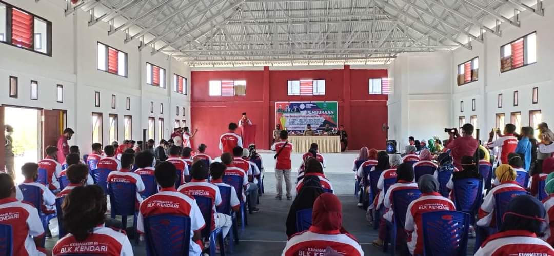 Pelatihan MTU BLK Kendari Pertama Dibuka di Buton Tengah