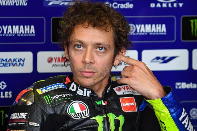 Pembalap MotoGP Valentino Rossi Positif COVID-19