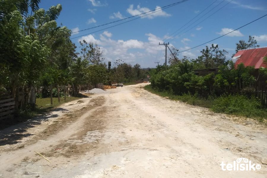 Pemda Muna Gelontorkan Rp 300 Juta Buat Peningkatan Jalan di Kawasan Kontu Barat