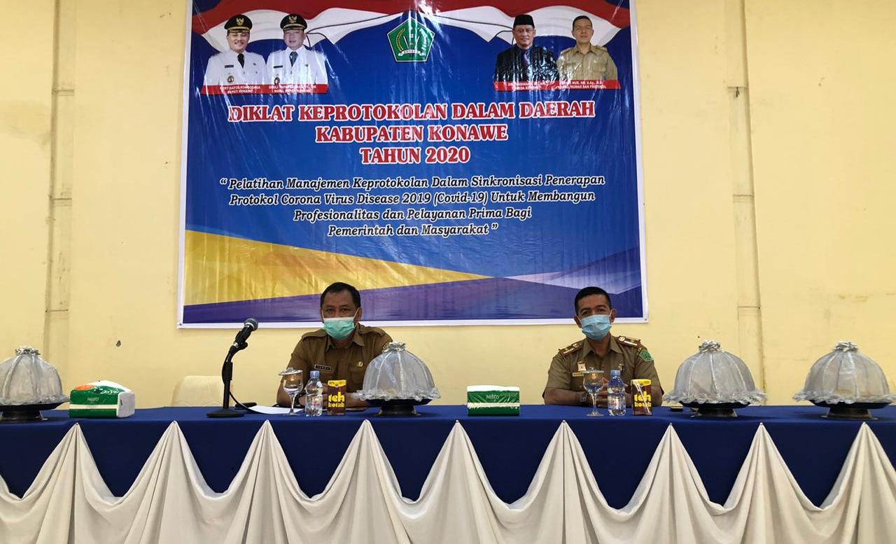 Pemkab Konawe Gelar Pelatihan Protokoler