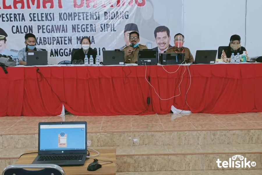 Peserta SKB CASN di Muna Dibagi Tiga Sesi dengan Penerapan Prokes