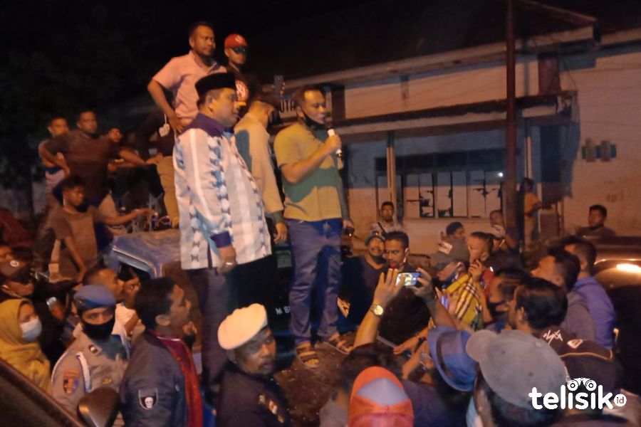 Polisi Amankan Terduga Pelaku Pengrusakan Posko TERBAIK