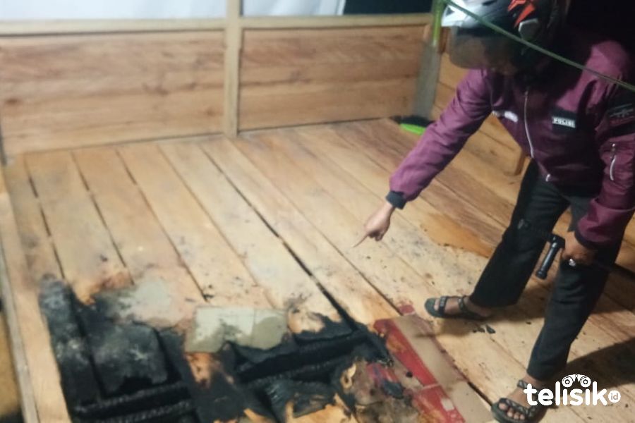 Polisi Lidik Penyebab Terbakarnya Posko Paslon TERBAIK dan RAPI