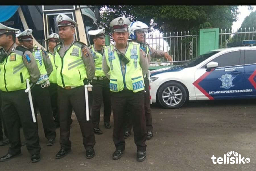 Polrestabes Medan Juga Gelar Razia Operasi Zebra 2020